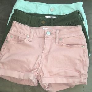 Lot of 3 No Boundaries juniors shorts size 7